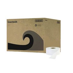 JRT Jr. Bath Tissue, Jumbo, Septic Safe, 1-Ply, 3.3" x 2,000 ft, White, 12 Rolls/Carton