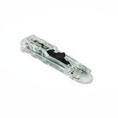 7510013926964, SKILCRAFT Clam Clip Dispenser, Small, Non-Corrosive, Silver, Dozen
