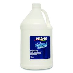 Washable Liquid White School Glue, 128 oz, Dries Clear