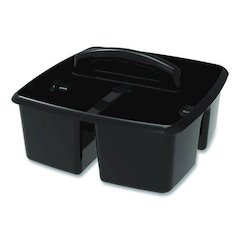 Small Caddy, 9.25 x 9.25 x 12, Black, 6/Pack