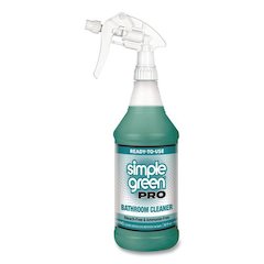 Pro Bathroom Cleaner Ready-To-Use, 32 oz Spray Bottle, 12/Carton