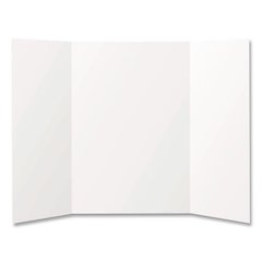 Trifold Display Boards, 36 x 48 x 0.2, White