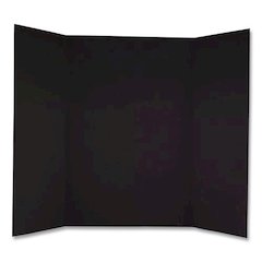 Trifold Display Boards, 36 x 48, Black