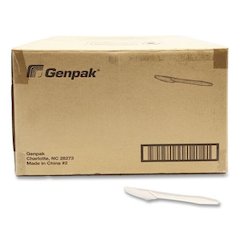 Harvest Fiber Knife, Lightweight, Plastic, White, 1,000/Carton