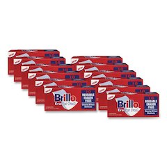 Commercial Eraser Pads, 3.2 x 4.6, 1" Thick, White, 10 Erasers/Box, 12 Boxes/Carton