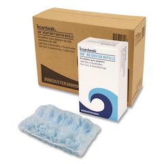 360 HD Duster Refills, Soft Fluffy Fibers, Light Blue, 6 Dusters/Box, 4 Boxes/Carton