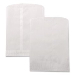 Grocery Bag, 30# Size, 30# Basis Weight, 7.5" x 10.5", White, 500/Box