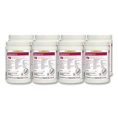Dispatch Hospital Cleaner Disinfectant Towels w/Bleach, 1-Ply, 6.75 x 8, Unscented, White, 150/Canister, 8 Canisters/Carton