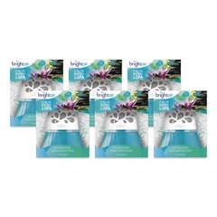 Scented Oil Air Freshener, Calm Waters and Spa, Blue, 2.5 oz, 6/Carton