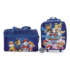 Three-Piece Paw Patrol Carry-On Luggage Set, 11.75 x 6 x 14
