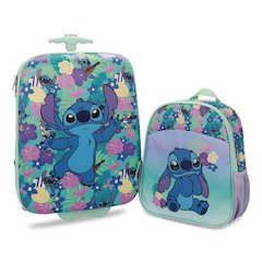 Two-Piece Stitch Carry-On Luggage Set, 8 x 12 x 16