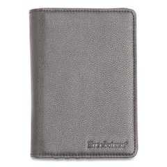 RFID Passport Holder, Polyurethane, Dark Gray