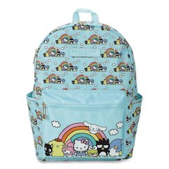Hello Kitty and Friends Travel Backpack, Fits Devices Up to 15.9", 12 x 7 x 16, Multicolor
