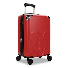 Mickey Mouse Hardside Carry-On Suitcase, 13.5 x 8.5 x 22