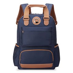 Flanerie Laptop Backpack, Fits Devices Up to 15.9", 13.5 x 7.25 x 16.5, Navy