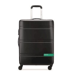 United Colors of Benetton x DELSEY PARIS NOW! 23" Hardside Spinner, 18 x 11 x 26, Black