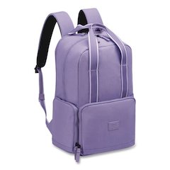 Florence by Mills Carefree Carry Laptop Backpack, Fits Devices Up to 16.9", 12.5 x 7.25 x 17.5, Lavender