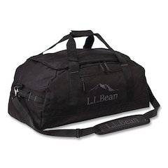 Adventure 27" Polyester Travel Duffel, 27 x 15 x 12.5, Black