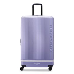 Florence by Mills x DELSEY PARIS Spin Me Away 29" Hardside Suitcase, 19.5 x 12.5 x 31.25, Lavender