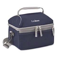 Flip-Top Insulated Lunch Box, 9 x 5 x 7, Navy