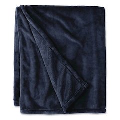 Wicked Plush Throw, 60 x 80, Navy