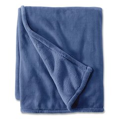 Wicked Plush Throw, 60 x 80, Deep Blue