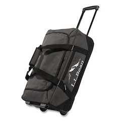 Adventure 22" Polyester Telescoping Carry-On Travel Duffel with Wheels, 22 x 12 x 9, Alloy Gray
