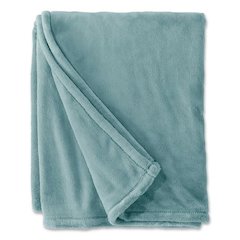 Wicked Plush Throw, 50 x 60, Coastal Aqua