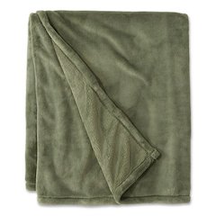 Wicked Plush Throw, 60 x 80, Deep Olive