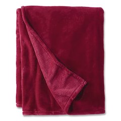 Wicked Plush Throw, 60 x 80, Mountain Red