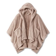 Cozy Sherpa Wearable Throw, 58 x 60, Heritage Tan