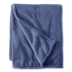 Wicked Plush Throw, 50 x 60, Bayside Bue Heather