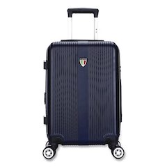 TESORO Hardside Carry-On Spinner Suitcase, 13.7 x 7.6 x 22.8, Blue