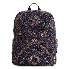 Bancroft Large Premium Cotton Laptop Backpack, Fits Devices Up to 15", 12" x 9" x 16.5", Starry Paisley