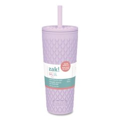Cora Stainless Steel Double Wall Insulated Tumbler, 24 oz, Lavender