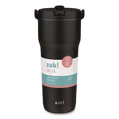 Sutton Stainless Steel Double Wall Insulated Tumbler, 30 oz, Ebony