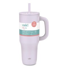 Sutton Stainless Steel Double Wall Insulated Tumbler. 40 oz, Smoky Lilac