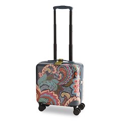 16" Mini Adair Spinner, 14 x 8 x 16, Leaf Me Not Paisley