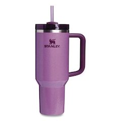 Quencher H2.0 Flowstate Stainless Steel Double Wall Insulated Tumbler, 40 oz, Hammertone Lilac