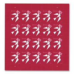 1 oz First-Class Forever Stamps, Love, 20/Pack