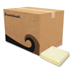 Dust Cloths, 18 x 24, Yellow, 50/Bag, 10 Bags/Carton