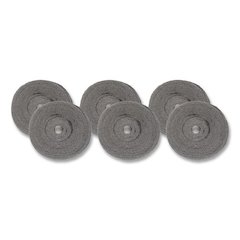Industrial-Quality Steel Wool Reel, #3 Coarse, 5 lb Reel, Steel Gray, 6/Carton