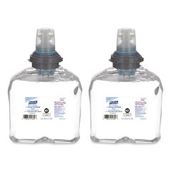 Advanced Hand Sanitizer E3-Rated Foam, 1,200 mL Refill, Fragrance-Free, 2/Carton