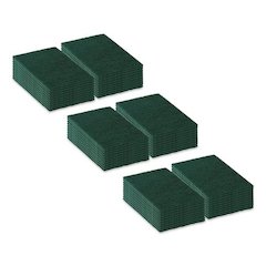 90-96 Medium Duty Hand Cleaning Pad, 6" x 9", Green, 20/Pack, 3 Packs/Carton