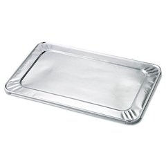 Steam Pan Foil Lids, Fits Full-Size Pan, 45 Gauge, 12 x 20.81, 50/Carton