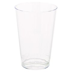 Classic Crystal Plastic Tumblers, 12 oz, Clear, Fluted, Tall, 20/Pack, 12 Packs/Carton