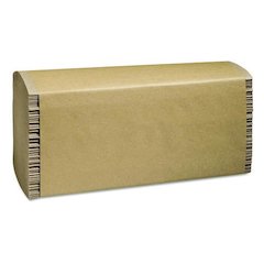 100% Recycled Folded Paper Towels, Multi-Fold, 1-Ply, 9.5 x 9.25, Natural, 250/Pack, 16 Packs/Carton