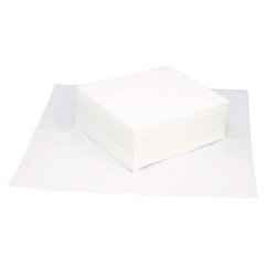 TASKBrand Grease and Oil Wipers, Quarterfold, 12 x 13.25, White, 50/Pack, 16 Packs/Carton