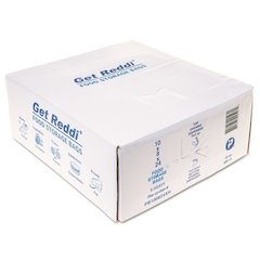 Food Bags, 5.5 gal, 10" x 8" x 24", Clear, 500/Carton