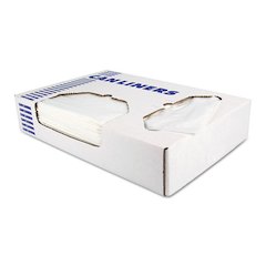 Linear Low-Density Can Liners, 16 gal, 0.35 mil, 24" x 32", Clear, 1,000/Carton